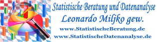 Statistische Beratung und Datenanalyse Leonardo Miljko gew.